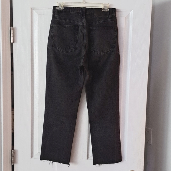 Zara black mom jeans size 4 - Picture 2 of 6